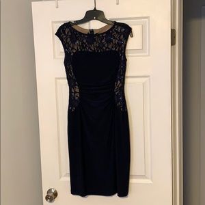 Navy Blue cocktail dress